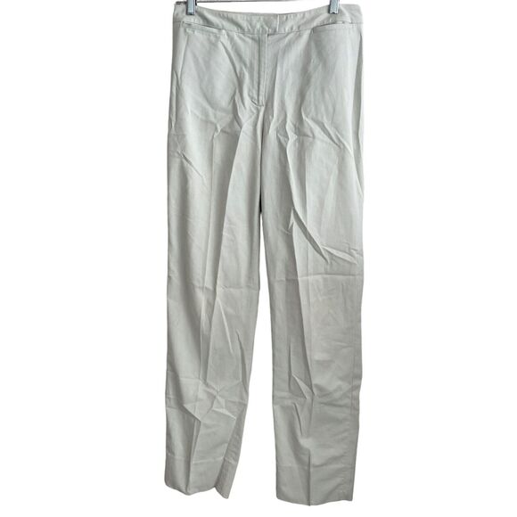 Piazza Sempione Pants Womens 30x29 Beige Light Green Ankle Slit - Picture 10 of 10